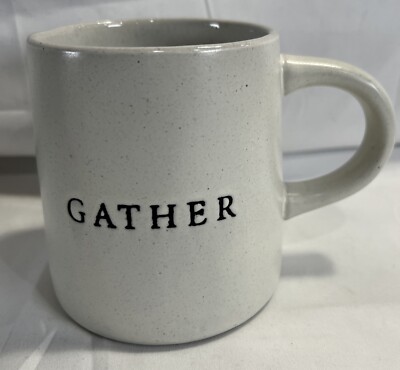 Hearth and Hand Magnolia Coffee Mug Cup Gather Cream 14 oz Farmhouse  Stoneware | eBay