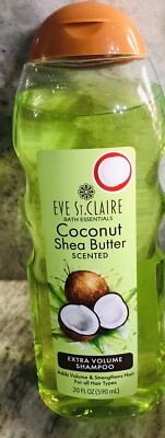EveStClaire Bath Essentials Coconut Shea Butter Scented Extra Volume Shampoo20oz