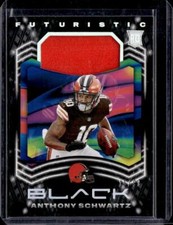 2021 Panini Black #F-AS Anthony Schwartz Futuristic Silver #/99