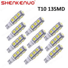 T10 501 W5W 13SMD LED SideLight Bulb Canbus Error Free 6000K White Super Bright