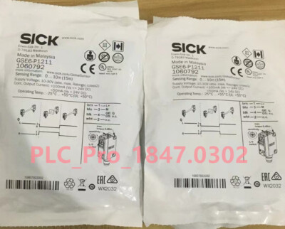 1PCS New SICK GSE6-P1211 Proximity Switch Sensor GSE6-P1211  Deliver quickly