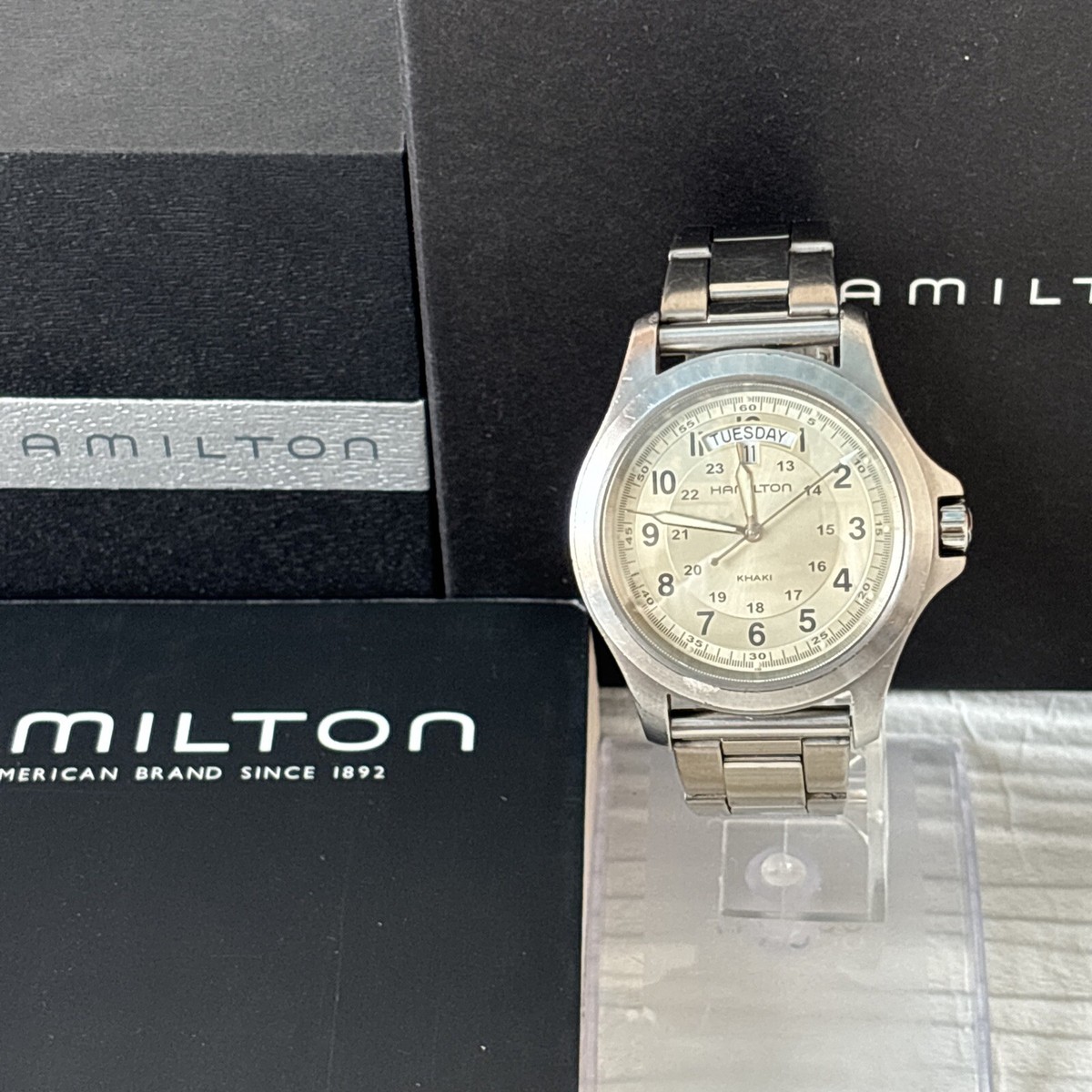 New Battery! *Exc+5 [Video] Hamilton Khaki H644510 Champagne Dial