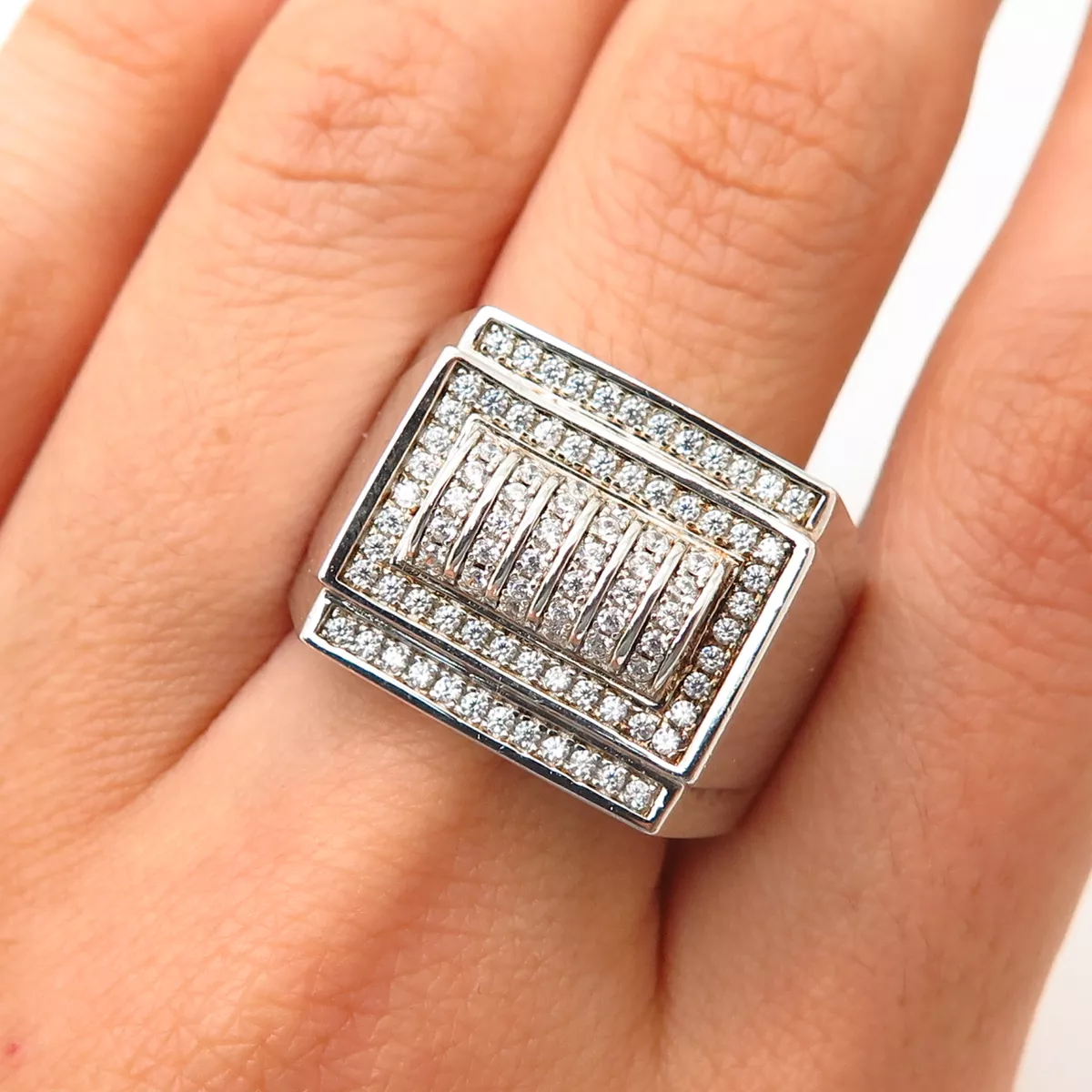 Swarovski pinky ring deals