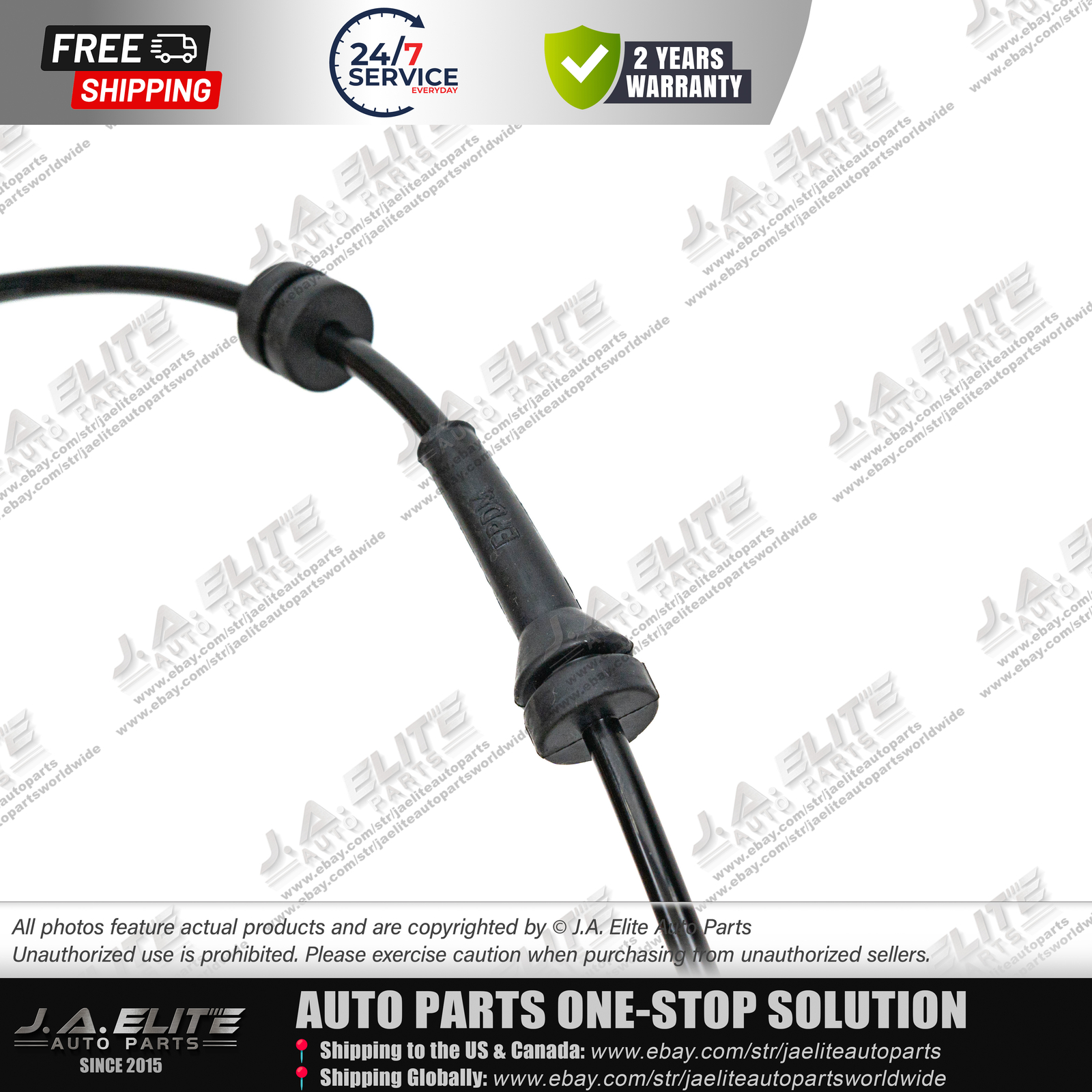 2pcs Front & Rear ABS Sensors For Ferrari 458 488 812,OEM:252514