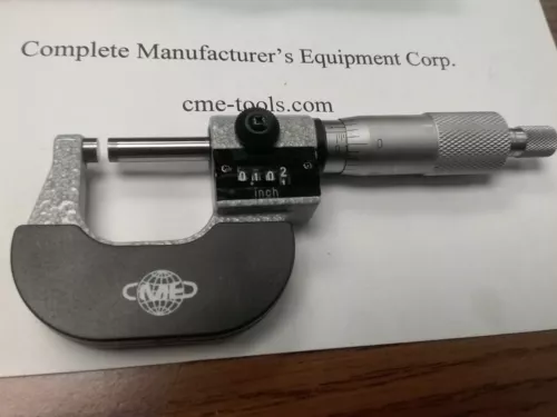 0-1" x0.0001" mechanic Digital Micrometer w. Digital counter #402-755-new