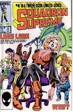 SQUADRON SUPREME #4 (FN+) Limited Series 1985 MARVEL COMICS