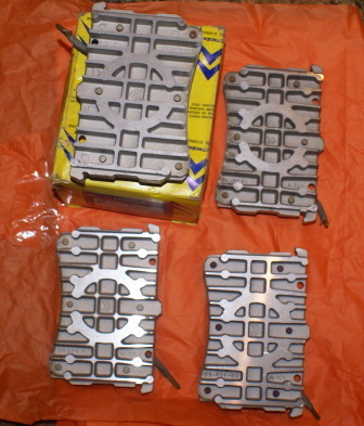 MASERATI MERAK REAR BRAKE PADS SET FOR CITROEN STYLE GIRLING INBOARD DISCS