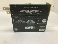 Lambda LFS-42-5 Regulated Power Supply 85-132 VAC 47-63 Hz 250-350 VDC