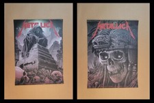 You Get Both Posters - METALLICA Mexico City 2024 9/20 9/22 Matching #26 OfferUp
