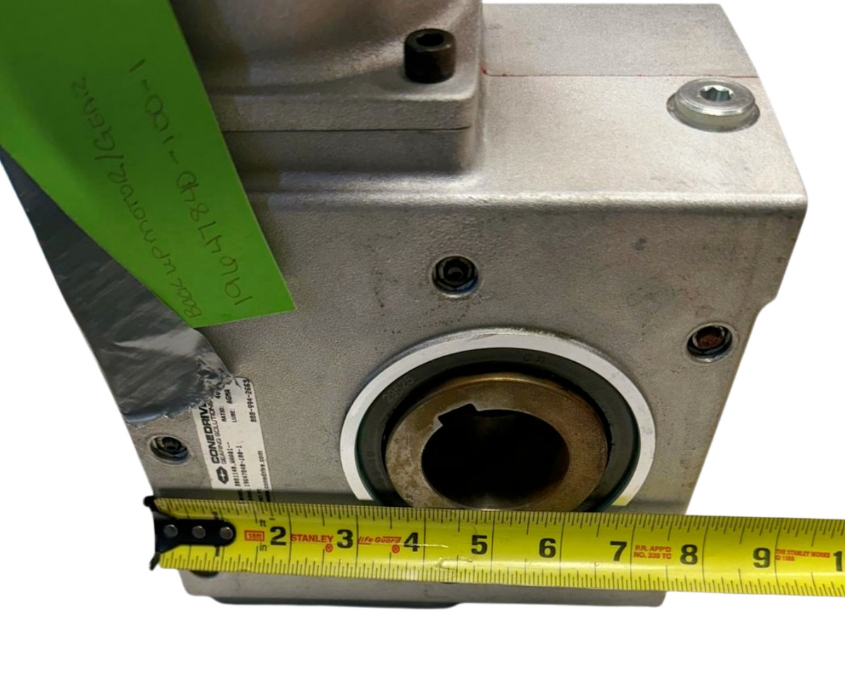 Conedrive Gearing Solutions B081140.WAAQ1 Right Angle Worm Gearbox, AGMA 7S