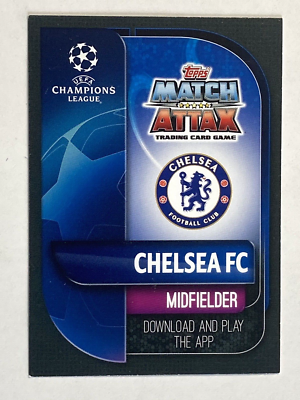 2019-20 Topps Match Attax Ngolo Kante Blue 100 Club Chelsea FC | eBay