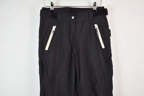 Helly Hansen Womans Fitted Ski Snow Pants Size XS Black W26 L29 Nylon - Picture 2 of 8