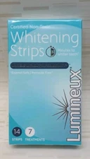 Lumineux Teeth Whitening Strips 7 Treatments Enamel Safe 14 Strips Exp: 02/2025