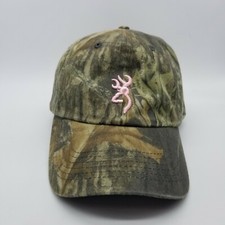 Browning For Her Cap Hat Pink Logo Camo Adjustable Browning For Her Cap Hat Pink Logo Camo Adjustable