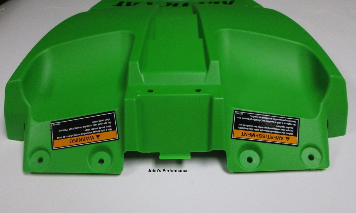 Team Arctic Cat Green Snowmobile Snowflap Mudflap 2014-2026 Pro
