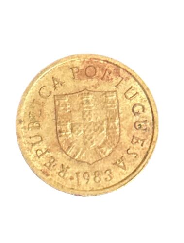 1983 PORTUGAL ๐ต๐น ONE (1) ESCUDO COIN