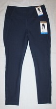 New ladies MONDETTA blue high waist active leggings Size large
