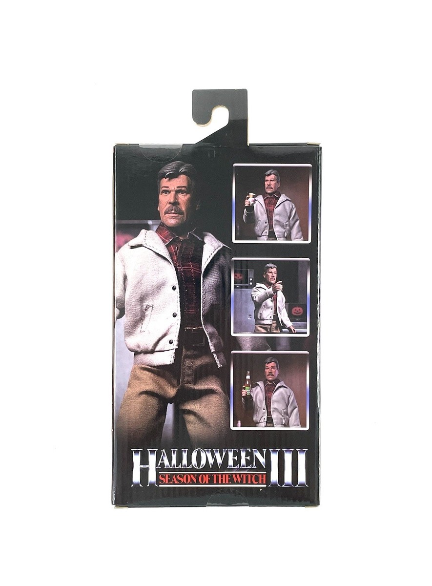 Tom Atkins NECA Halloween III Dr Challis Action Figure