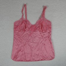 Vintage Kayser Lingerie Top Women Size 34 Made in USA Pink Sleeveless