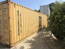 Used 40' High Cube Steel Storage Container Shipping Cargo Conex Seabox Denver 