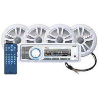 Boss Marine Audio 180 Watt Pack With 4 6.5 Inch Speakers, Receiver, And Antenna on sale Boss Marine Audio 180 Watt Pack With 4 6.5 Inch Speakers, Receiver, And Antenna on sale