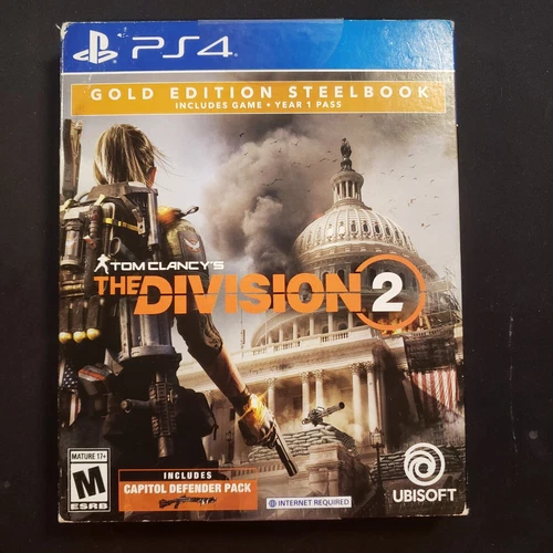 Division 2 Gold Edition Steelbook PS4
