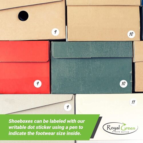 Royal Green Colored Coding Dot Stickers Round Circle Label 1/2 inch 13mm - Picture 94 of 182