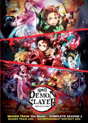 Demon Slayer Kimetsu no Yaiba Season 2 + Movie Mugen Train