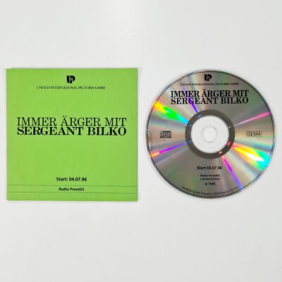Limited Promotion RPK Disc SERGEANT BILKO Radio Presskit Steve Martin/Dan Akroyd