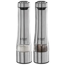 Image of Russell Hobbs Electric Salt And Pepper Grinder Stainless Steel Silver - 23460-56