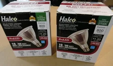 2 Halco PAR30L LED Flood Light Bulb 80958 PAR30FL/827/ECO/LED DIMMABLE 10W 2700K