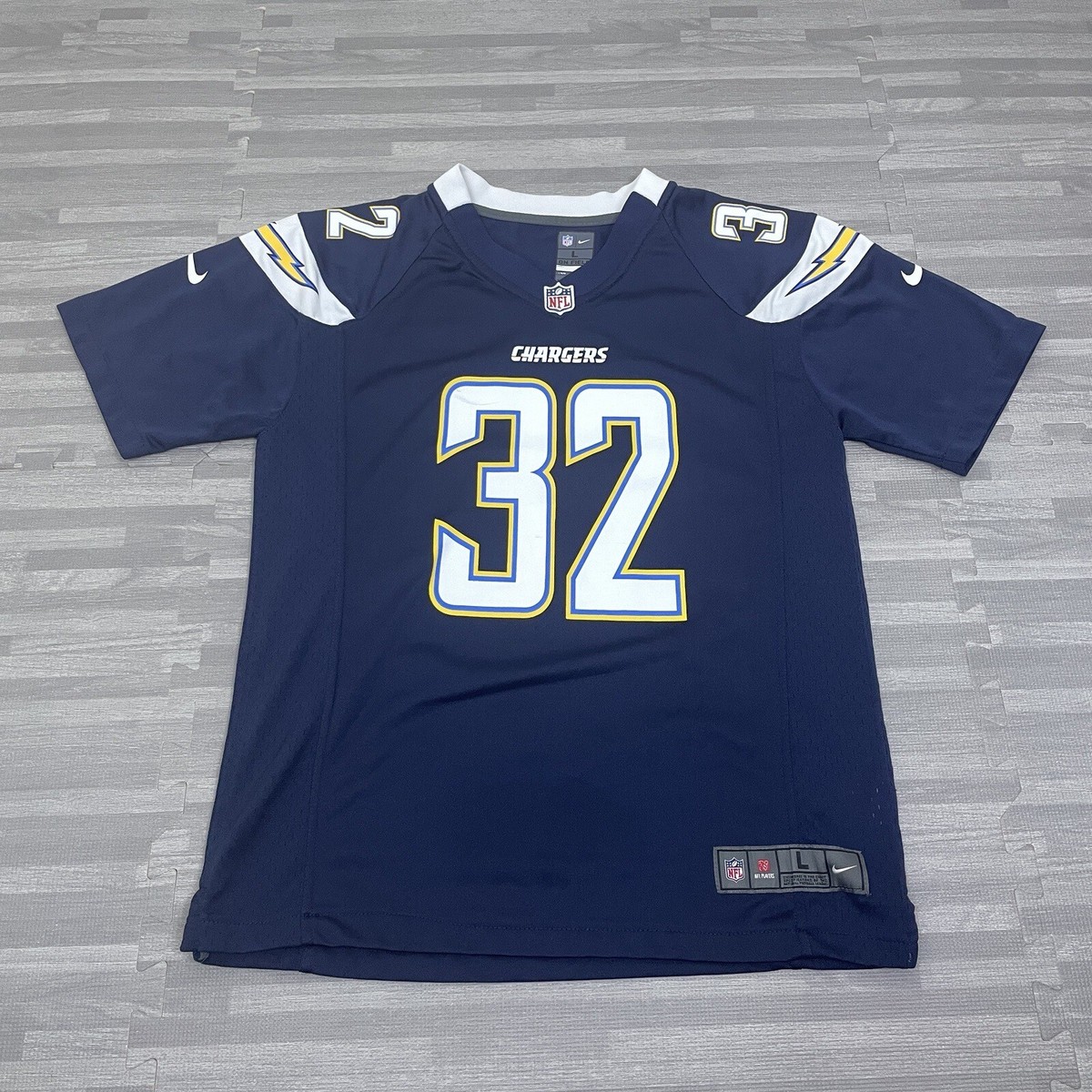 NIKE CHARGERS WEDDELE ユニフォーム 32 Nike NFL San Diego Chargers #32 Weddle Jersey Youth Kids