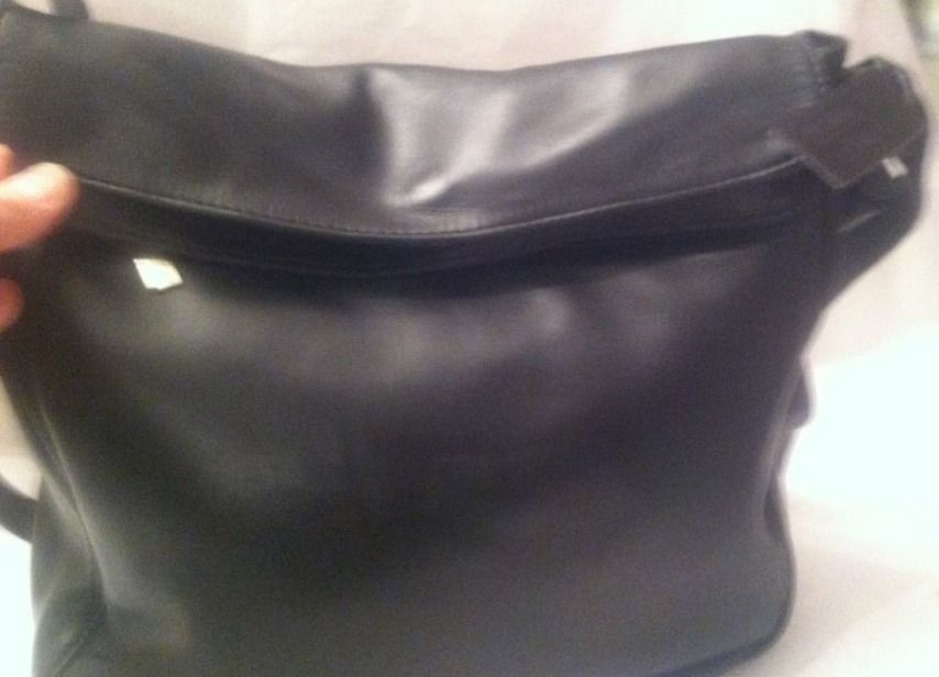 Sac Bandoulière Noir KI.MO.NO By Sylvain Lefebvre France - Occasion Excellent état