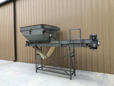 MTC Stainless Blender with 18” x 14’ Long Stainless Food Conveyor, Processing