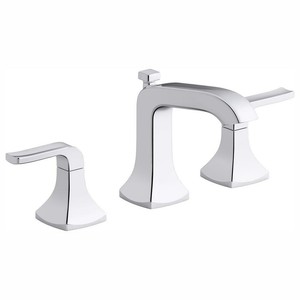 Bathroom Faucet Widespread Waterfall Chrome Sink Polished ...