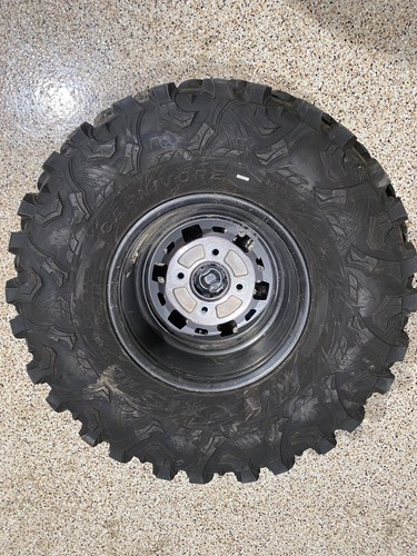 U 2020-2024 CAN-AM MAVERICK X3 XRS WHEEL BEADLOCK 14x7 MAXXIS 32X10X14 TIRE - Picture 8 of 10