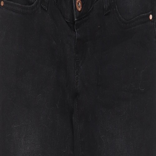 Blooming Marvellous Womens Black Cotton Blend Skinny Jeans Size 10 L28 - Picture 3 of 10