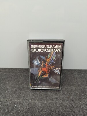 ZX SPECTRUM Vintage Game Bugaboo The Flea 1983 Quicksilva 48K Cassette Tape
