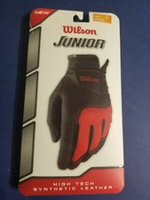 Wilson ALL WEATHER Synthetic Leather, Mesh Top Junior Golf Glove Size S, Left H