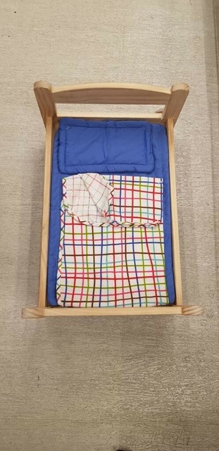 lettino bambole ikea usato