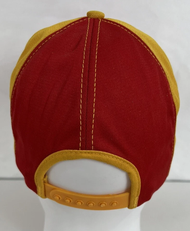 VINTAGE MCDONALD’S TRUCKER HAT RED & YELLOW VERY RARE FAST FOOD SNAPBACK - Изображение 4 из 4
