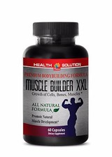 lean muscle - Muscle Builder XXL Pills - improved formula - 1 Bottle