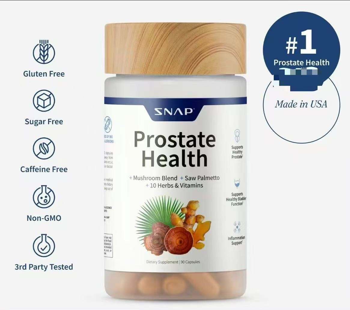 Snap Supplements Prostate Health - Urinary, Bladder & Immune System Health 90ct