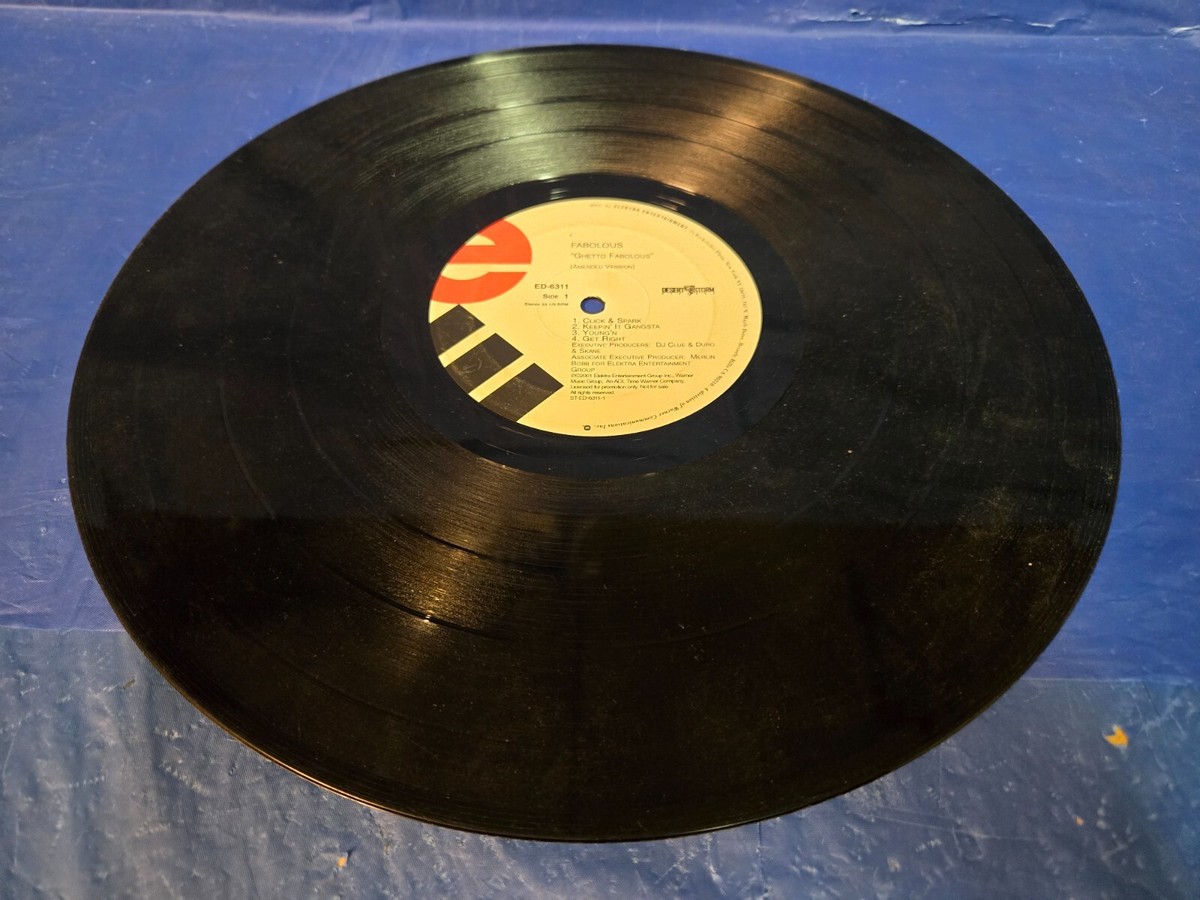 Fabolous – Ghetto Fabolous - VINYL RECORD LP (DISC 1 ONLY, NO