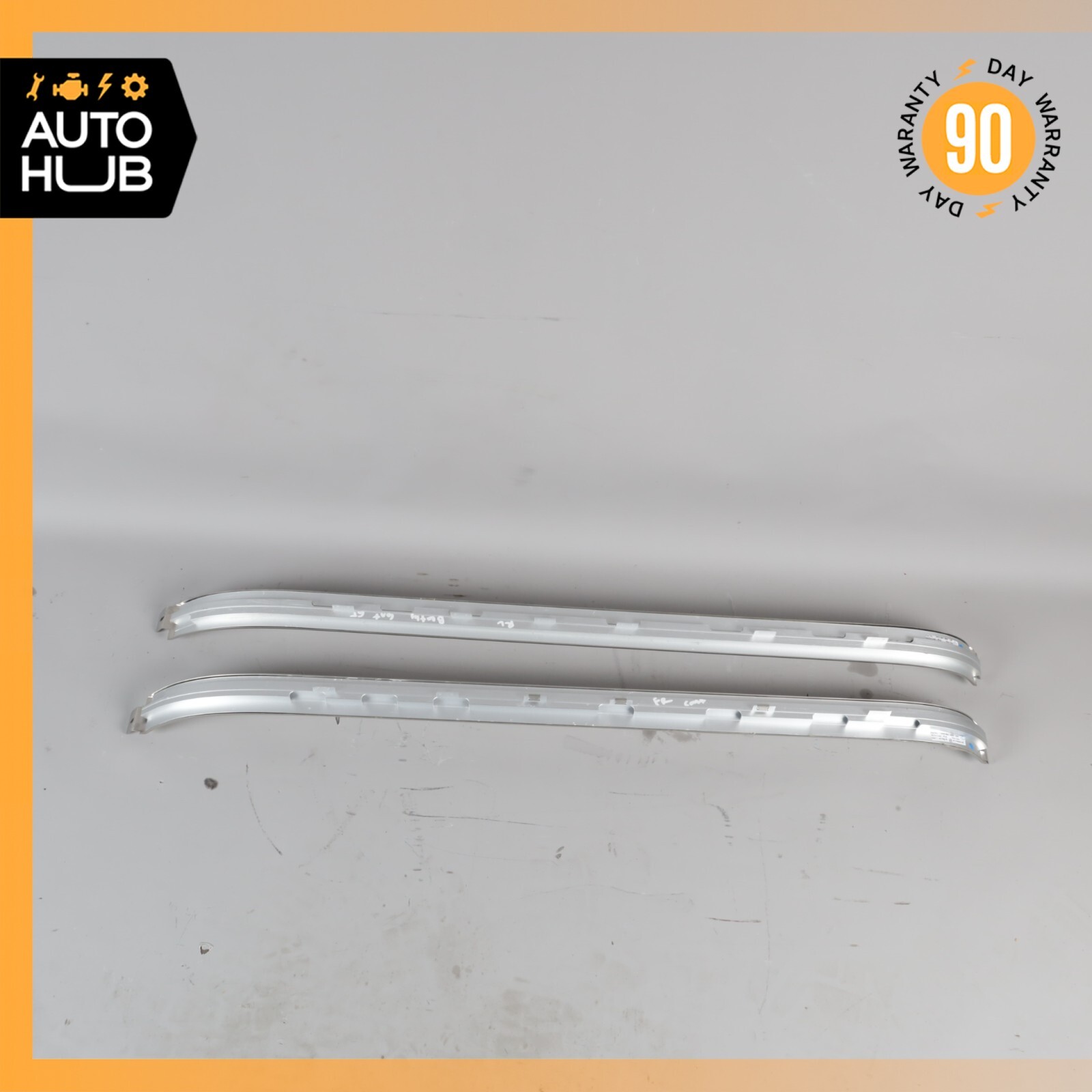 03-12 Bentley Continental GT GTC Left & Right Side Door Step Sill Sills OEM