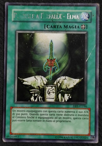 SCHMETTERLINGSDOLCH HELM Selten auf Italienisch DR1-IT194 YU-GI-OH