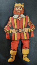 Vintage Burger King Promotional Plush Stuffed 13" Rag Doll 1970's Made In USA!