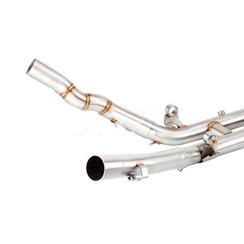 Motorcycle Exhaust Muffler Header Link Pipe For Suzuki Hayabusa 1300 GSXR1300  - Picture 6 of 10