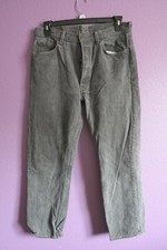 Levi's 501 36X30 Faded Black Grey jeans Early 90s USA Made EUC Light Wash