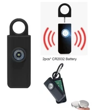 Personal Safety PANIC Alarm STROBE Rape Attack Police Keychain Approved Security